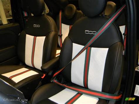 fiat 500 gucci seat belts|fiat 500c cabriolet.